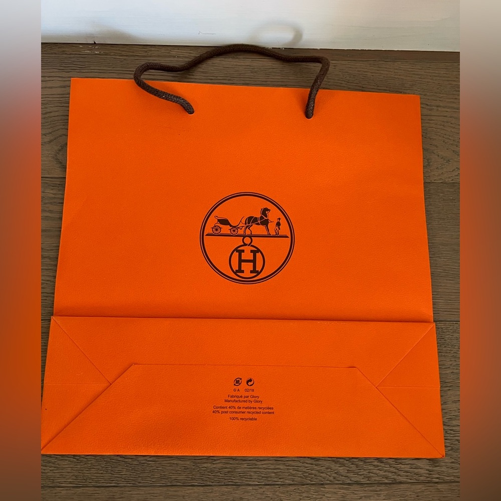 Hermes paper bag